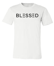 Load image into Gallery viewer, Blessed White T-Shirt
