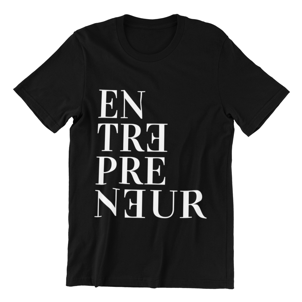 Entrepreneur UNISEX Tshirt - Black