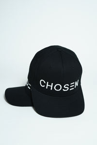 Chosen - 3D Embroidered Black Fitted Cap