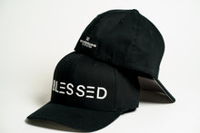 Load image into Gallery viewer, Blessed - 3D Embroidered Black Fitted Cap
