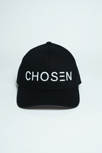 Chosen - 3D Embroidered Black Fitted Cap