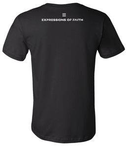 Grace and Love Empowers Unisex Black Tshirt