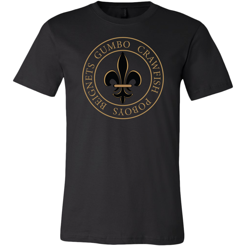 Taste of New Orleans Black Tshirt