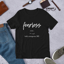 Load image into Gallery viewer, Fearless (Black) - UNISEX T-shirt

